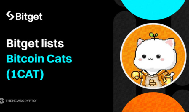 Bitget Lists Bitcoin Cats(1CAT) GameFi Project in the Innovation Zone