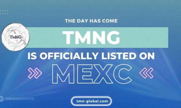 TMNG Tokens Successfully Listed on MEXC Crypto Exchange