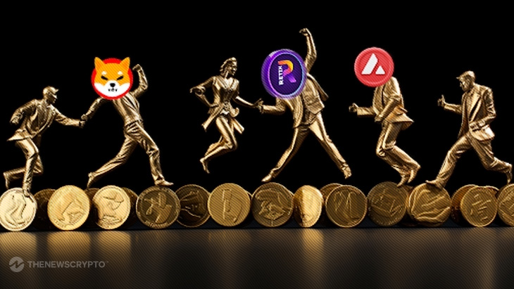 A Look at Shiba Inu, Retik Finance, and Avalanche, Which one Will Reach the Top 7 Crypto Tokens First?
