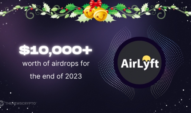 AirLyft Lights Up for the New Year With $10,000+ Airdrops