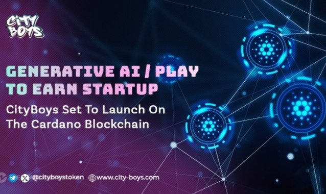 Generative AI / Play To Earn Startup CityBoys Set To Launch On The Cardano Blockchain