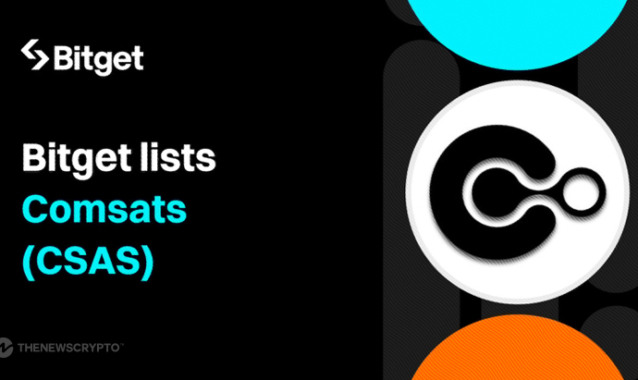 Bitget Announces Listing of Comsats (CSAS) to Foster Growth Of Bitcoin Ecosystem