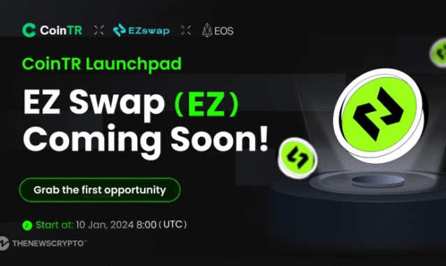 CoinTR Launchpad goes live, EZ Swap Subscription to Commence on January 10th