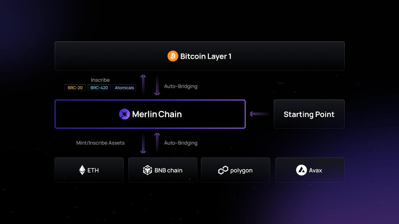 Unleashing the Capabilities of Bitcoin: Presenting Merlin Chain, an Inherent Layer 2 Solution. Unlocking Bitcoin’s Potential: Introducing Merlin Chain, a Native L2 Solution