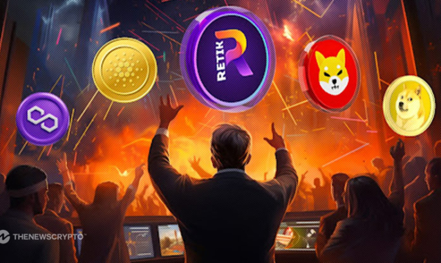 These 5 Tokens Under $1 Could Make you a Fortune in the 2024 Bull Run: Polygon (MATIC), Cardano (ADA), Retik Finance (RETIK), Shiba Inu (SHIB), Dogecoin (DOGE)