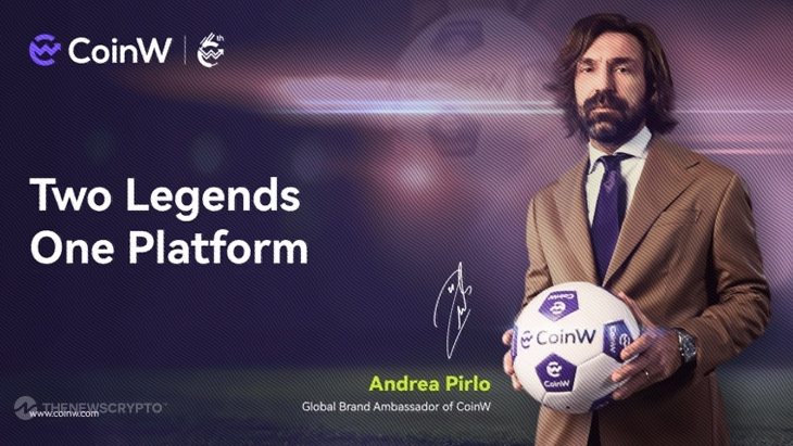 Pirlo-Endorsed CoinW Uplifts the Game: A Legendary Crypto Exchange Takes Center Stage in the Next Level of Innovation