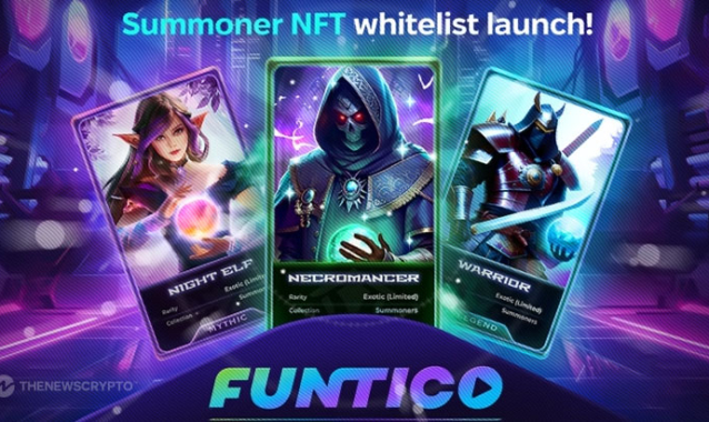 Funtico Launches Exclusive Whitelist for Summoners NFT Sale