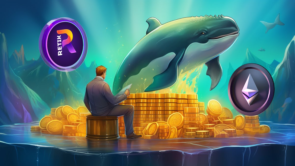 Is Retik Finance the Next Ethereum? ETH Whale Increases Retik Finance (RETIK) Stake as Presale Surpasses $22 million