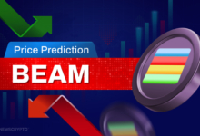 From the above chart, we can interpret that the price action of BEAM is similar to that of BTC and ETH. That is, when the price of BTC and ETH increases or decreases, the price of BEAM also increases or decreases respectively. Beam (BEAM) Price Prediction 2025, 2026 – 2030 With the help of the aforementioned technical analysis indicators and trend patterns, let us predict the price of Beam (BEAM) between 2025, 2026, 2027, 2028, 2029, and 2030. Year Bullish Price Bearish Price Beam (BEAM) Price Prediction 2025 $0.046 $0.0076 Beam (BEAM) Price Prediction 2026 $0.061 $0.0093 Beam (BEAM) Price Prediction 2027 $0.084 $0.0098 Beam (BEAM) Price Prediction 2028 $0.092 $0.0114 Beam (BEAM) Price Prediction 2029 $0.124 $0.0217 Beam (BEAM) Price Prediction 2030 $0.15 $0.0252 Conclusion If Beam (BEAM) establishes itself as a good investment in 2024, this year would be favorable to the cryptocurrency. In conclusion, the bullish BEAM price prediction for 2024 is $0.055628. Comparatively, if unfavorable sentiment is triggered, the bearish BEAM price prediction for 2024 is $0.009310. If the market momentum and investors’ sentiment positively elevate, then BEAM might hit $0.05. Furthermore, with future upgrades and advancements in the Bem ecosystem, BEAM might surpass its current all-time high (ATH) of $0.03014 and mark its new ATH. FAQ 1. What is Beam (BEAM)? Beam is a gaming-focused blockchain platform powered by the Merit Circle DAO, utilizing the BEAM token as its native crypto asset for transactions and governance within its network. 2. Where can you purchase Beam (BEAM) Beam (BEAM) has been listed on many crypto exchanges, which include Binance, Bybit, DigiFinex, BingX, and Bitget. 3. Will Beam (BEAM) reach a new ATH soon? With the ongoing developments and upgrades within the Beam platform, BEAM has a high possibility of reaching its ATH soon. 4. What is the current all-time high (ATH) of Beam (BEAM)? On February 13, 2024, Beam (BEAM) reached its new all-time high (ATH) of $0.03014. 5. What is the lowest price of Beam (BEAM)? According to CoinMarketCap, BEAM hit its all-time low (ATL) of $0.004241 on October 29, 2023. 6. WillBeam (BEAM) reach $0.05? Beam (BEAM) is one of the active cryptos that continues to maintain its bullish state. Eventually, if this bullish trend continues then Beam (BEAM) will hit $0.05 soon. 7. What will be Beam (BEAM)price by 2025? Beam (BEAM) price is expected to reach $0.046 by 2025. 8. What will be Beam (BEAM) price by 2026? Beam (BEAM) price is expected to reach $0.061 by 2026. 9. What will be Beam (BEAM) price by 2027? Beam (BEAM) price is expected to reach $0.084 by 2027. 10. What will be Beam (BEAM) price by 2028? Beam (BEAM) price is expected to reach $0.092 by 2028. Top Crypto Predictions Pyth Network (PYTH) Price Prediction KuCoin Token (KCS) Price Prediction Chainlink (LINK) Price Prediction Beam (BEAM) Price Prediction
