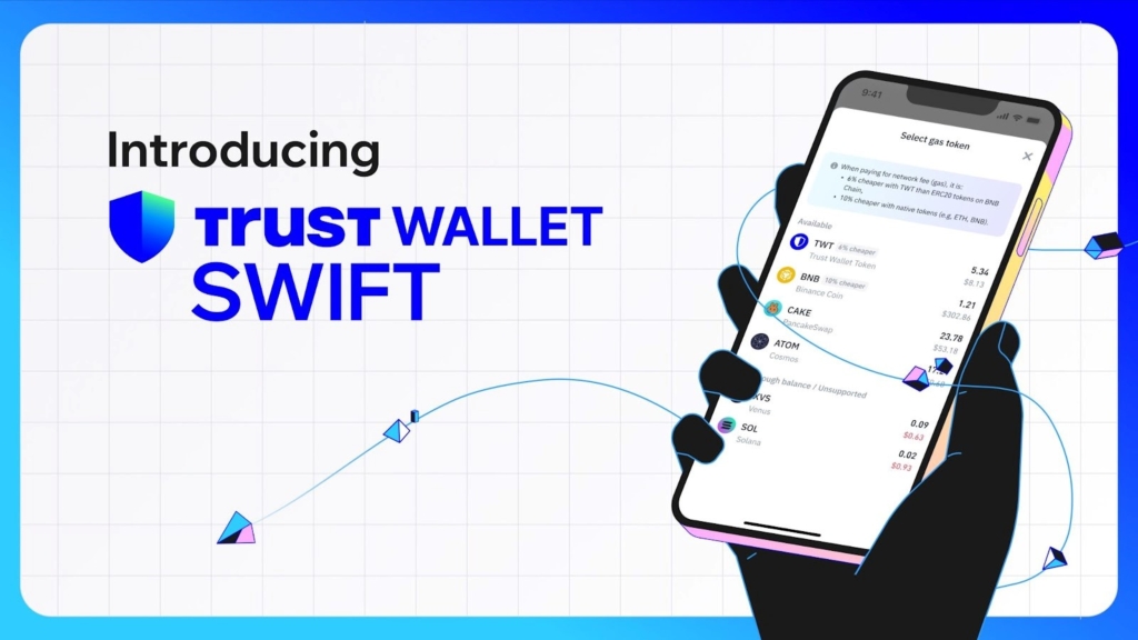 Trust Wallet anuncia teste beta público da carteira de contrato inteligente ‘SWIFT’ 