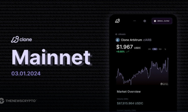 Clone Debuts Public Mainnet, Introducing Novel SUI Token to Solana's Ecosystem