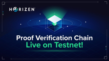 New Horizen's Web3 Modular Proof Verification Chain Launches on Testnet