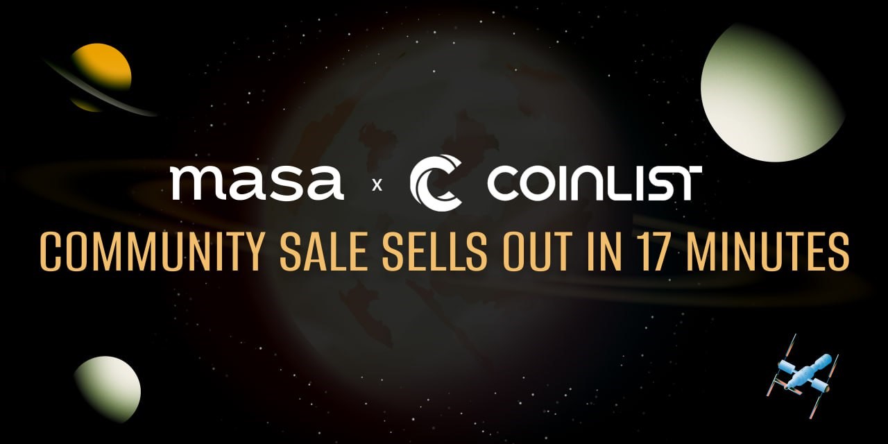 Masa Network Achieves Rapid Success with 17-Minute CoinList Community Sale