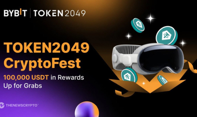 Bybit Launches TOKEN2049 CryptoFest: $100,000 USDT Prize Pool Up for Grabs