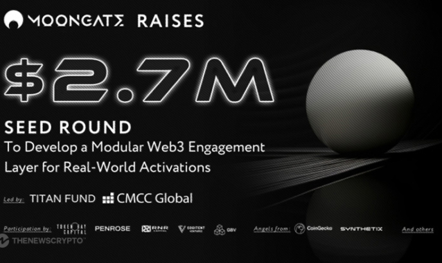 Moongate Raises $2.7M Seed Round to Develop a Modular Web3 Engagement Layer for Real-World Activations