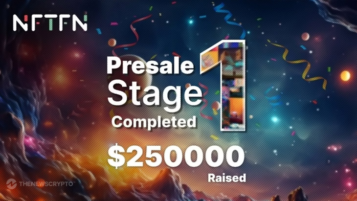 NFTFN Smashes First Presale Round of $250,000 in No Time, Defying Crypto Gravity
