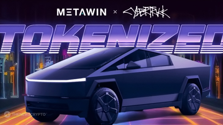 MetaWin Announces Innovative TOKENIZED Tesla Cybertruck Contest on Ethereum's Base Layer 2 Blockchain