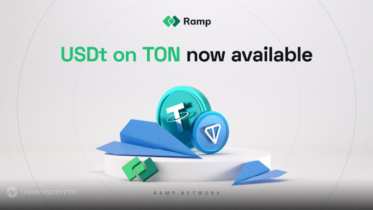 Ramp Network Facilitates USDt on TON Transactions for Global Users