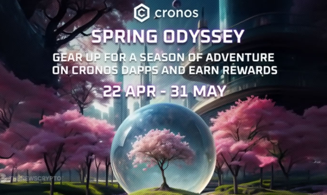 Cronos Launches Spring Odyssey: 30 Projects, $35K Prizes Powered by Galxe