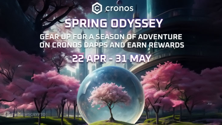 Cronos Launches Spring Odyssey: 30 Projects, $35K Prizes Powered by Galxe
