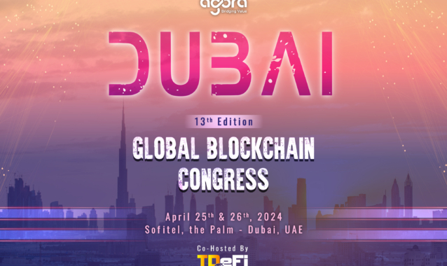 1 MONTH TO GO for Agora’s 13th Global Blockchain Congress on April 25th and 26th in Dubai, the UAE