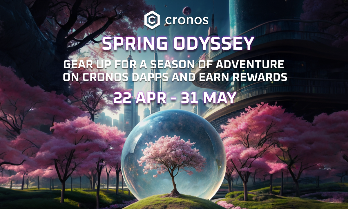 Cronos Launches Spring Odyssey: 30 Projects, $35K Prizes Powered by Galxe