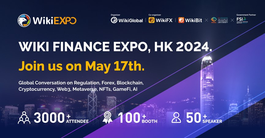 Wiki Finance Expo Hong Kong 2024 Is Coming in May!