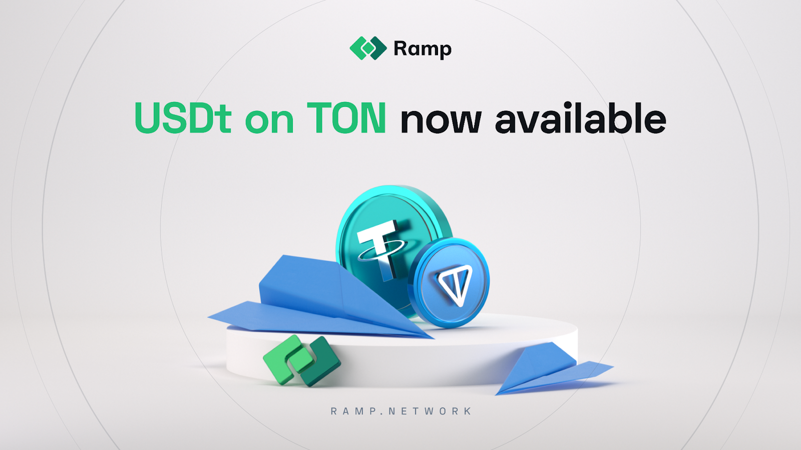 Ramp Network Facilitates USDt on TON Transactions for Global Users