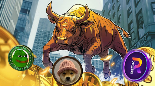 The next Cohort of crypto millionaires lies here’ Influential Analyst Bets On Retik Finance (RETIK), Dogwifhat (WIF), and Pepe Coin (PEPE) for 2024 Bull Run Success