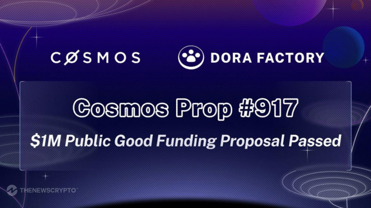 Cosmos Hub Approves $1 Million Grant to Dora Factory for Quadratic Funding Initiative