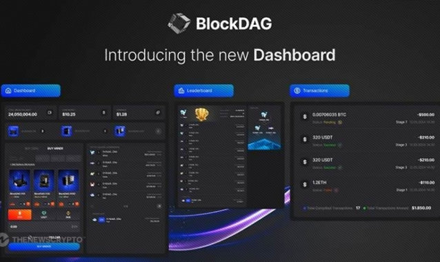 BlockDAG Clocks $29M in Presale Post Dashboard Upgrade While Fetch.ai Price Dip & Shiba Inu Ecosystem Plans Expansion