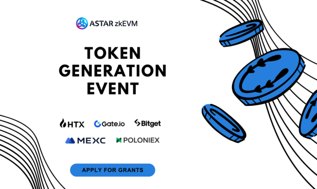 Astar Network's New Grant Supports Emerging Tokens to Launch on Astar zkEVM