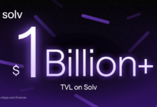 Solv Protocol Surpasses $1 Billion TVL, Ranks 32nd in DeFi