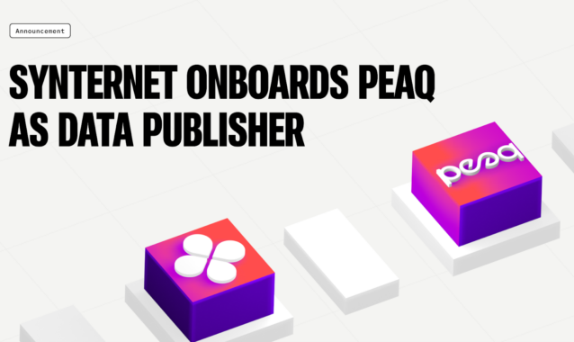 Synternet Integrates Peaq to Enable Event-Based dApps Driven by Live DePIN Data