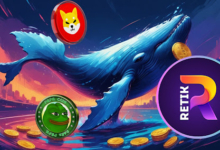 Pepe Coin (PEPE), Shiba Inu (SHIB), and Retik Finance (RETIK): 3 Crypto Coins Whales Are Buying Today