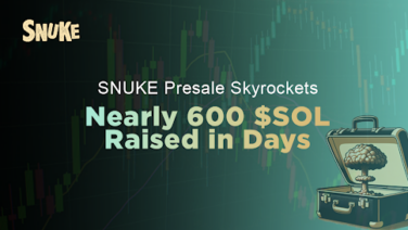 Solana Meme Coin “SNUKE” Raises Nearly 600 $SOL in Days, Analysts Predict It Could Become The Next BOME