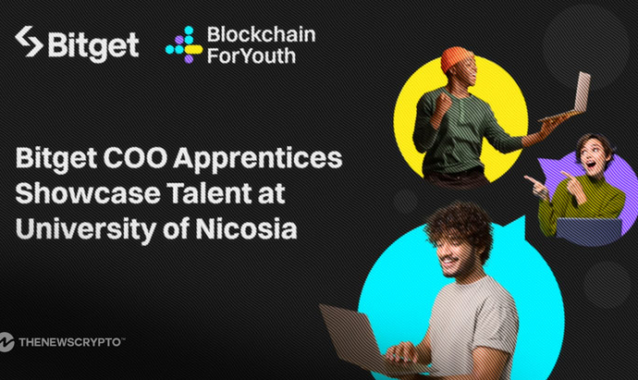 Bitget COO Apprentices Showcase Talent at the University of Nicosia Event