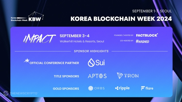 Korea Blockchain Week 2024 Announces High-Profile Sponsors and Speakers