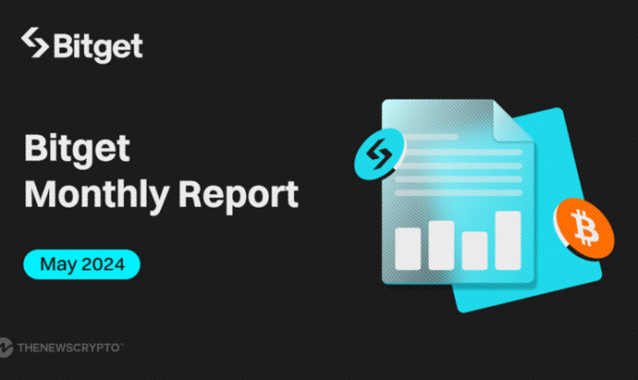 Bitget Records Highest Capital Inflow and Open Interest Surged 39.2% in May, Reaching $9.74 Billion