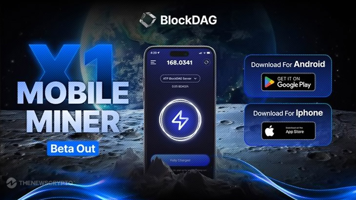 BlockDAG X1 App Leads Mobile Mining Surge With $52.3M Presale & 11.6 B Coins Sold; PEPE Price Trends And Cosmos's Strategic Plans