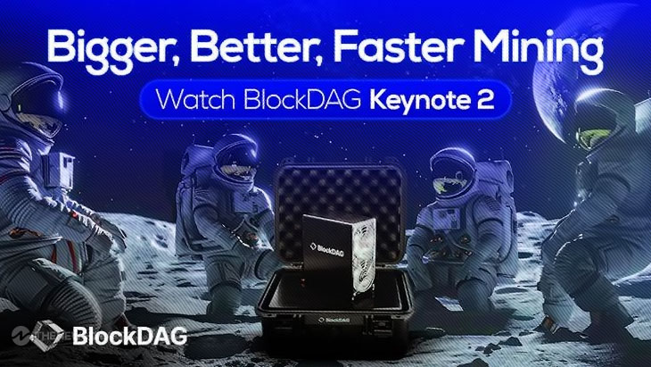 BlockDAG’s Moon Keynote Ignites Market: $50.8M Presale Gains, Exceeds VeChain Partnership & Injective (INJ) Price Flux