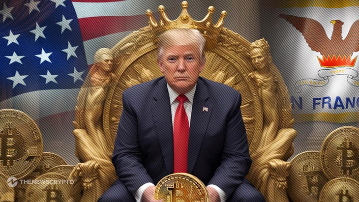 Trump Embraces 'Crypto President' Title, Pledges Support for Crypto Sector