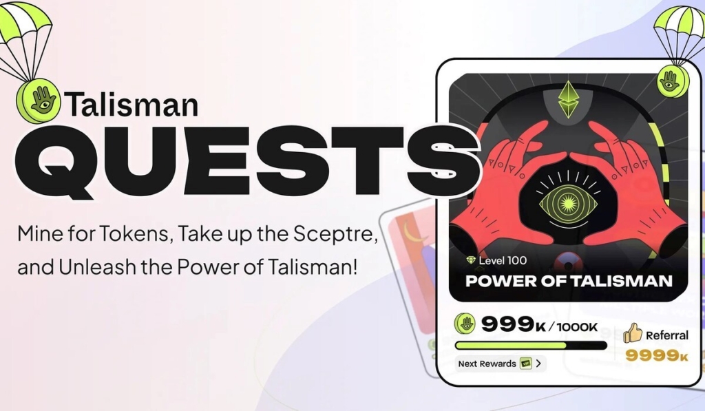 Talisman Wallet Introduces Quests App to Gamify Rewards on Polkadot