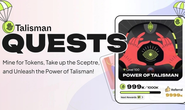 Talisman Wallet Introduces Quests App to Gamify Rewards on Polkadot