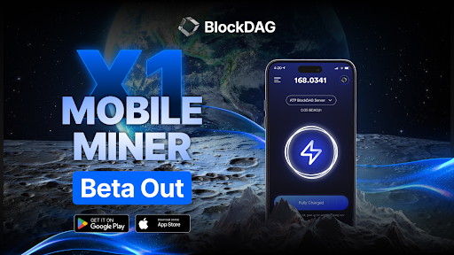 BlockDAGs Mobile Mining Awe With Newest X1 Miner App Beta, TON And Cardanos Gains & Shifts