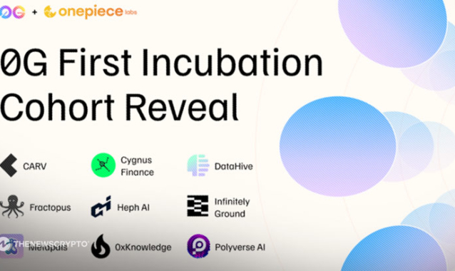 0G Foundation Launches Incubation Program in Collaboration with One Piece Labs