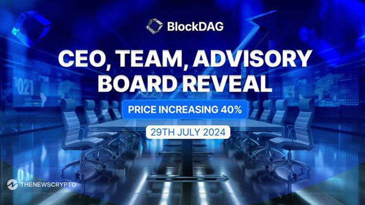 BlockDAG's Team Reveal On July 29: The Crypto Event That's Overshadowing NEAR And MATIC