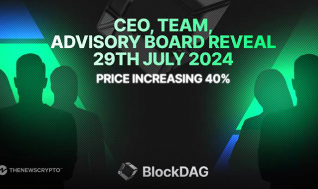 Crypto News: BlockDAG Set To Reveal CEO And Team On July 29th; Amidst Uniswap's Regulatory News And Tron Withdrawal Issues