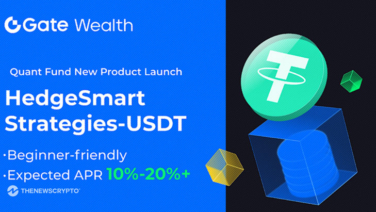 Gate.io Unveils HedgeSmart Strategies-USDT: 10% To 20% Annualized Yield With Principal Protection