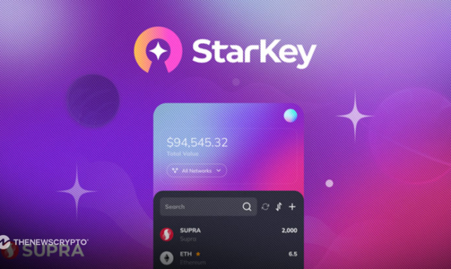 Supra Launches Groundbreaking StarKey Wallet Ahead of Upcoming TGE